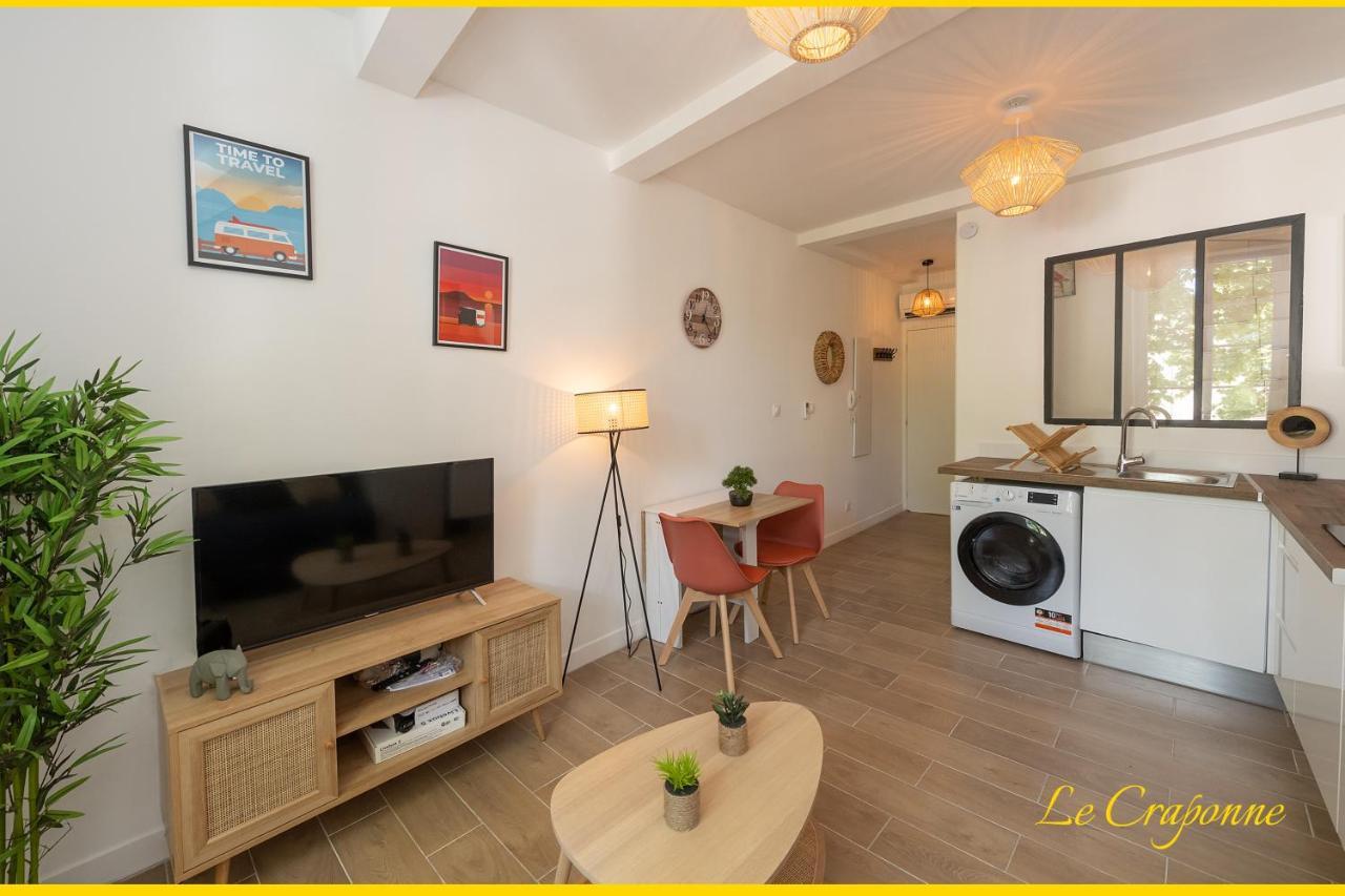 Le Craponne - Magnifique Appartement Cours Principal Plein Centre Avec Parking Salon-de-Provence Eksteriør bilde